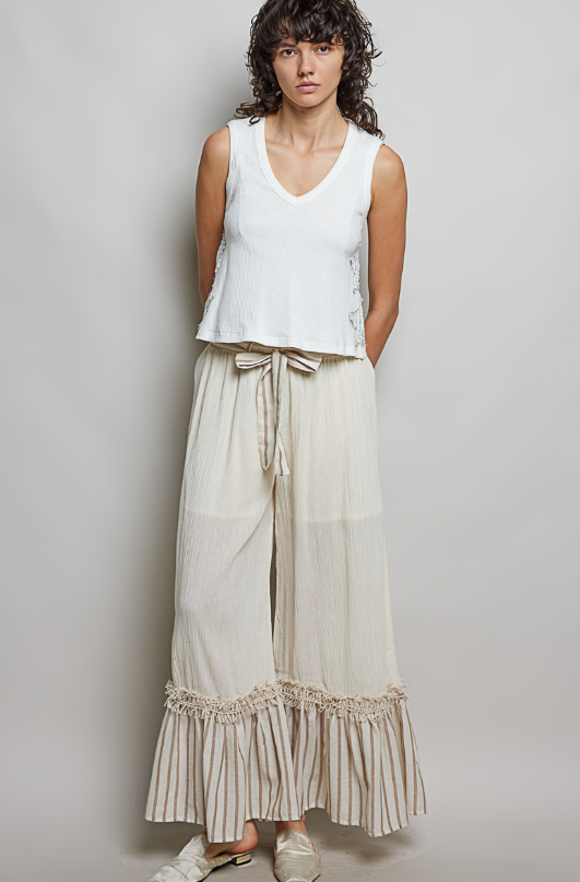 Ticket to Paradise Cotton Pants