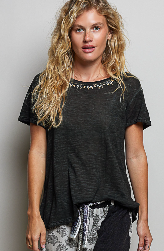 Stitched Cotton Tees