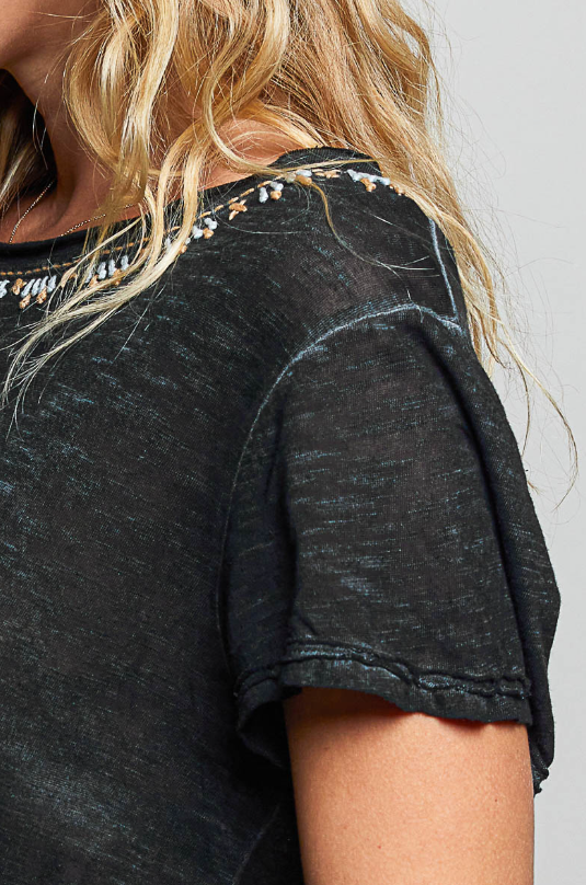 Stitched Cotton Tees