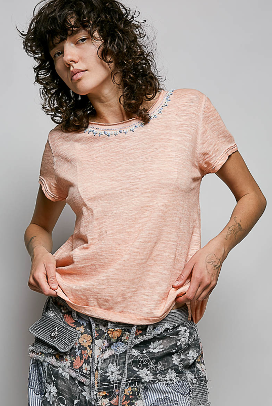 Stitched Cotton Tees