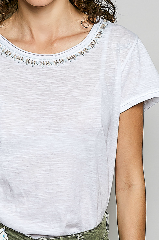 Stitched Cotton Tees