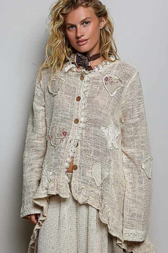 Lovelight Woven Cardigan