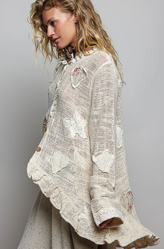 Lovelight Woven Cardigan