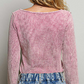 Thermal V-Neck Long Sleeve Top