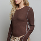 Knit Long Sleeve Top