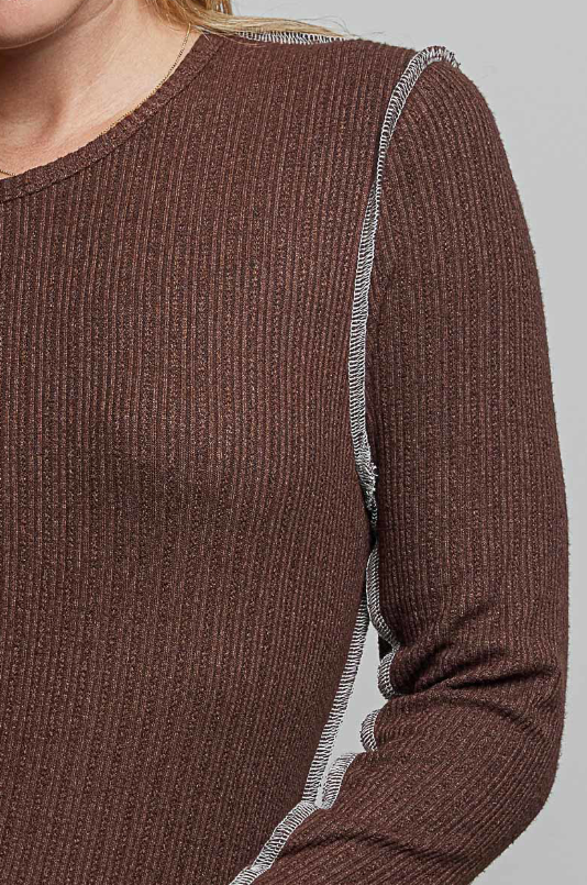 Knit Long Sleeve Top