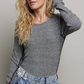 Knit Long Sleeve Top
