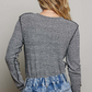 Knit Long Sleeve Top
