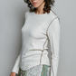 Knit Long Sleeve Top