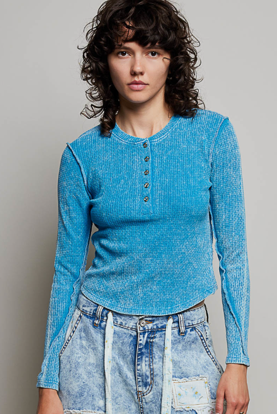 Everyday Essential Henley Tops