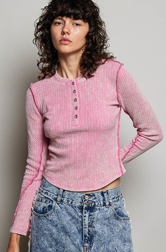 Everyday Essential Henley Tops