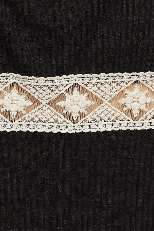 Crochet Trim Button Down Tops *Doorbuster*Final Sale*