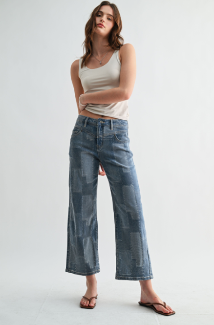 Mica Stitched Jeans