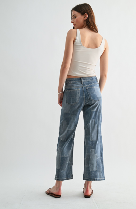 Mica Stitched Jeans