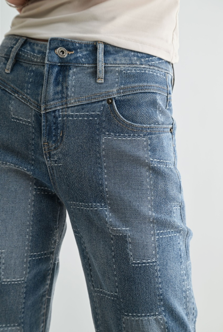 Mica Stitched Jeans