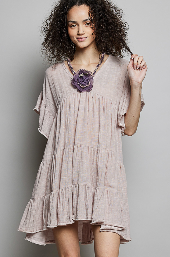 Plum Flower Crochet Belt