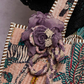 Plum Flower Crochet Belt