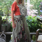 Wander Patch Wrap Skirt