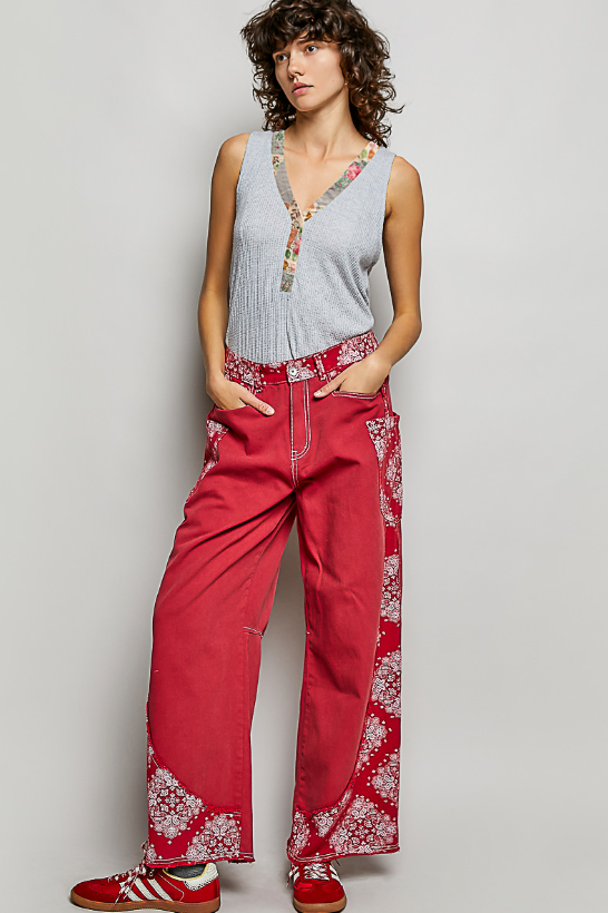 Bandana Twill Pants