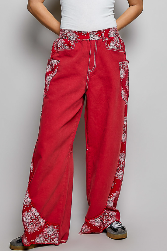 Bandana Twill Pants