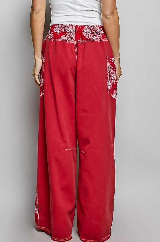 Bandana Twill Pants
