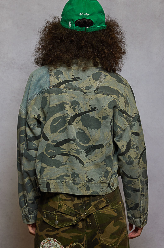Off Duty Camo Denim Jacket