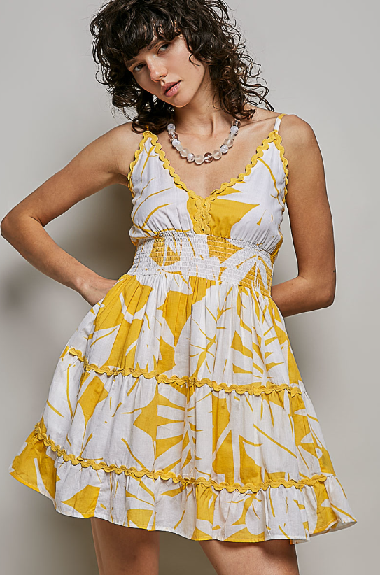 Tropical Ric Rac Dresses *Doorbuster*Final Sale*