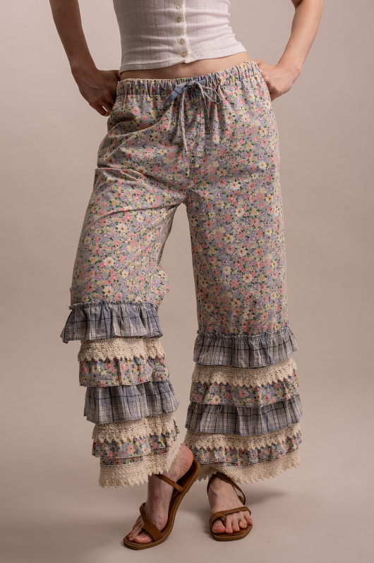 Meadow Mood Ruffle Pants