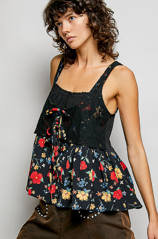 Love Me Two Times Floral Top