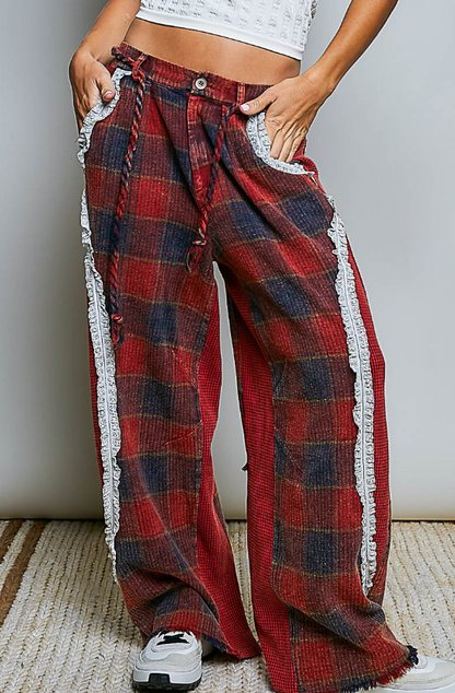 Rocky Mountain Way Plaid Pants