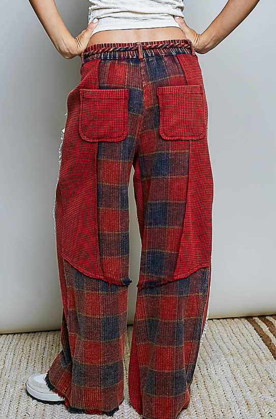 Rocky Mountain Way Plaid Pants
