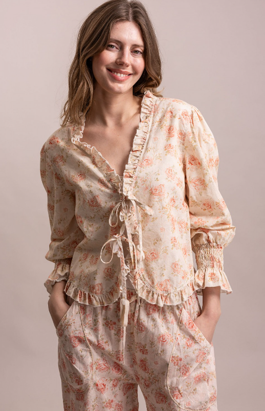 Rosie Mae Tie Top