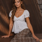 Sunday Morning Babydoll Top