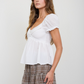 Sunday Morning Babydoll Top