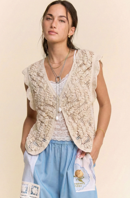 Fly Away Crochet Top