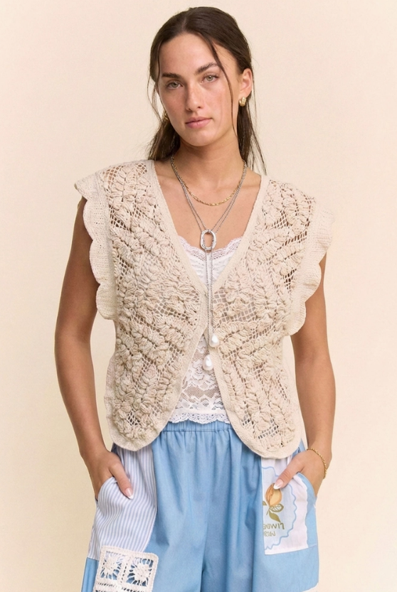 Fly Away Crochet Top