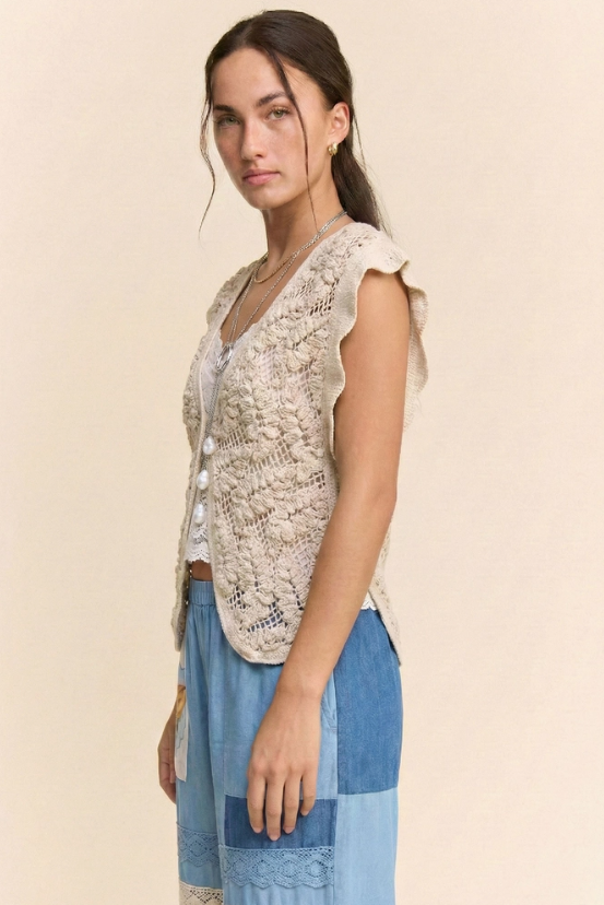 Fly Away Crochet Top