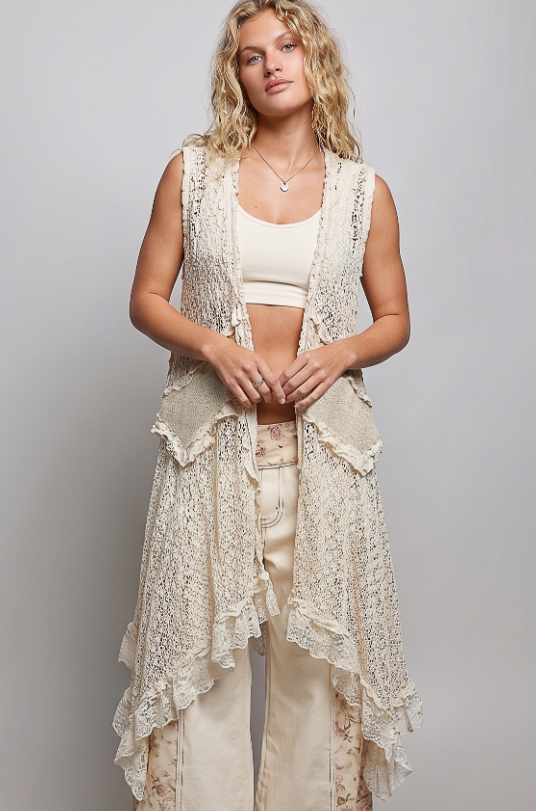 Take Me Away Knit Duster