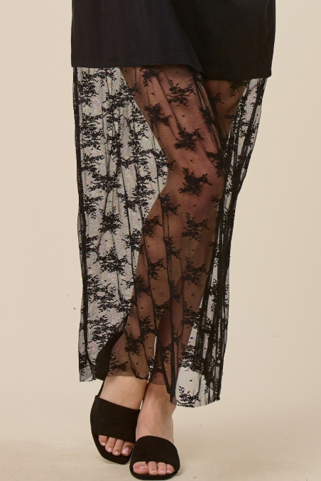 Rock N Roll & Lace Tee Dress
