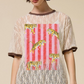 Fierce Lace Ringer Tee