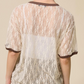Fierce Lace Ringer Tee