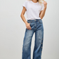 Side Snap Jeans