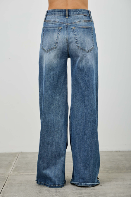 Side Snap Jeans