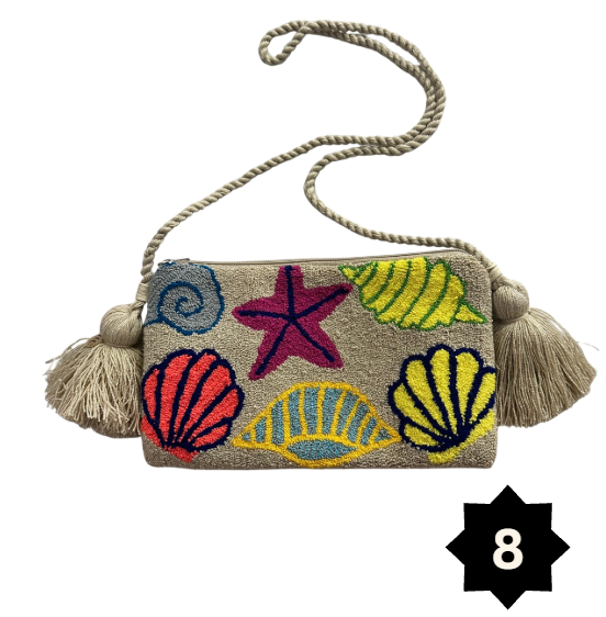 Punch Needle Crossbody Bags
