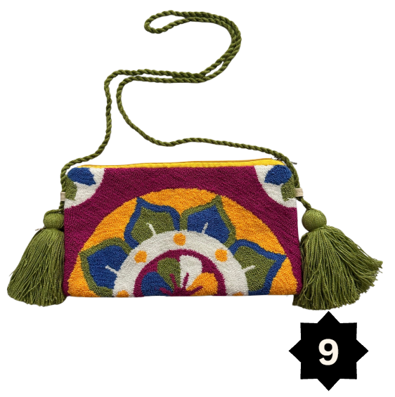 Punch Needle Crossbody Bags