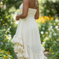 Hi-Lo Strapless Dress