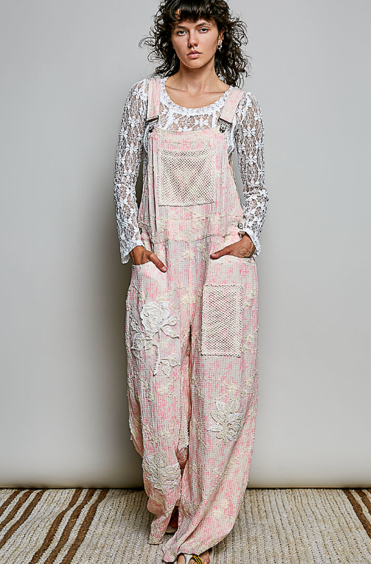 Pink Moon Overalls