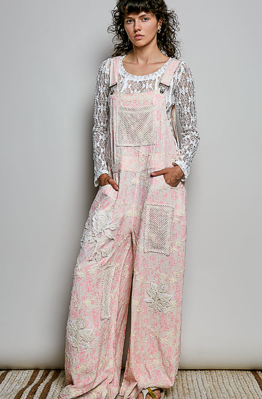 Pink Moon Overalls
