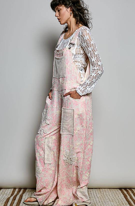 Pink Moon Overalls
