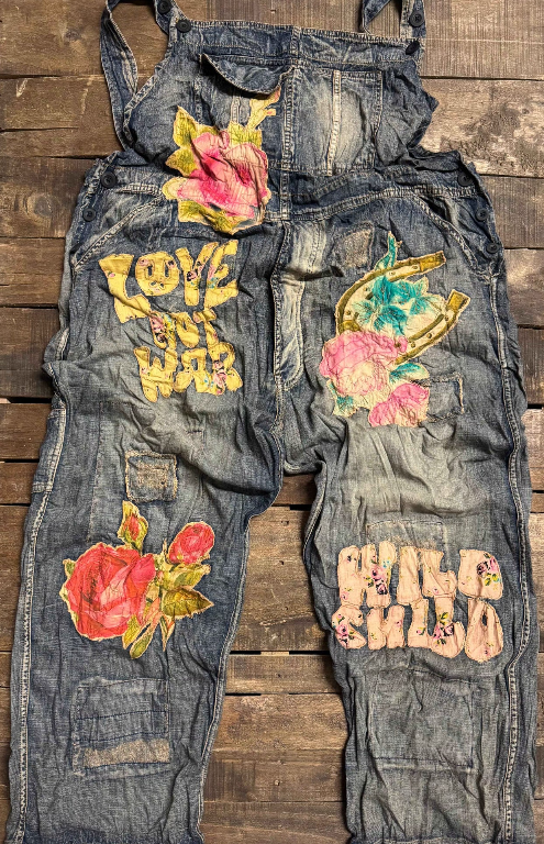 Sun Faded Trail Overalls